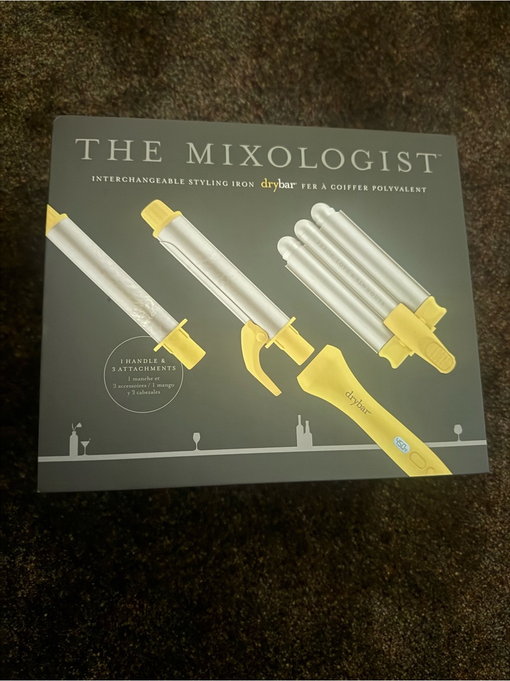 NEW Drybar The Mixologist Interchangeable Styling Iron 3 in 1